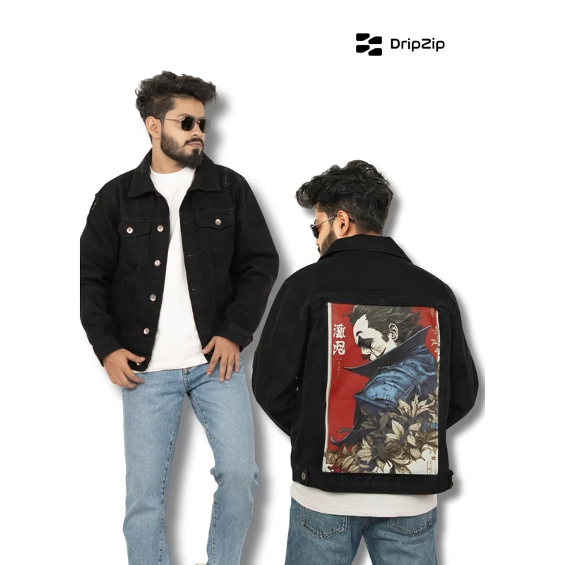 Black Denim Jacket - Joker